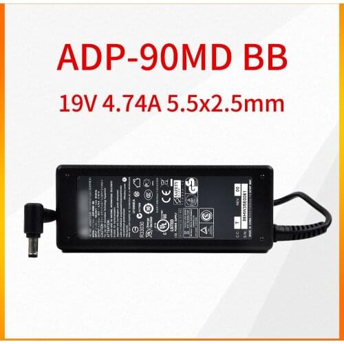 Brand New Original ADP-90MD BB Delta Power Adapter For Lenovo ASUS Toshiba 19V 4.74A 5.5*2.5mm Notebook