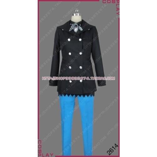 Occultic;Nine Occult Magazine Mumu Writer Touko Sumikaze Touko Suit Uniform Cosplay Costume S002