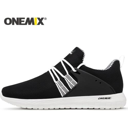 ONEMIX 2020 New Arrival Sneakers Men Casual Shoes Lightweight Breathable Flat Sports Footwear Outdoor Male Running Jogging Shoes