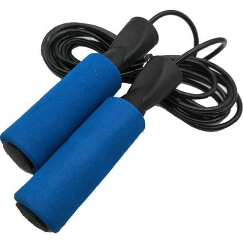 Bearing Sponge Rope Skipping For Men And Women Adult Fitness Children Sports Rope Skipping Weight Loss Rope Skipping Dropship