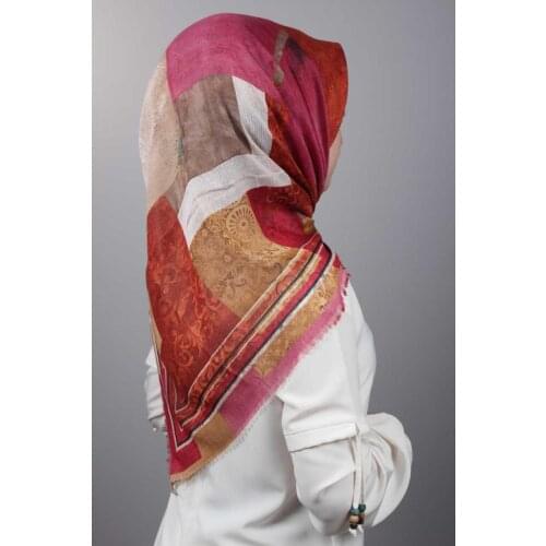 POLOİST PATTERNED DISASSEMBLY MUSLIN-DESEN-65-RENK-12