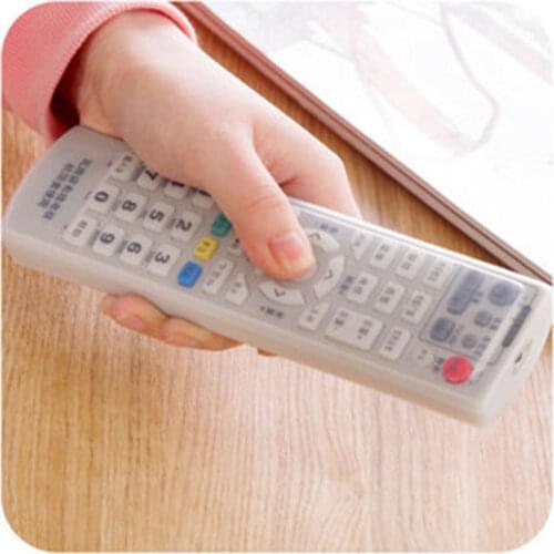 Silicone TV Remote Control Protective Bag Air Condition Remote Control Case Dust Protective Holder Waterproof Storage Bag