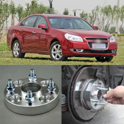 Teeze 4pcs New Billet 4 Lug 12*1.5 Studs Wheel Spacers Adapters For Chevy Epica 2007-2013