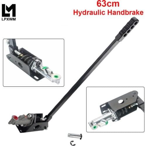 63cm Universal Long Vertical Hydraulic Handbrake Hydro E-brake Drift Race Hand Brake 3658BK