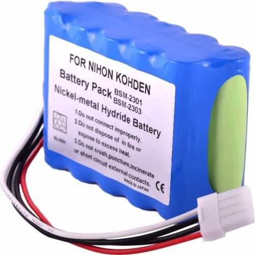 High Quality 10HR-4/3FAUC-NK X062 YS-076P5 608237 Battery For Nihon Kohden I 2300 2301A 2304A WS-231P QI-231P QI-236P Battery