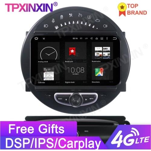 Android 10 For Mini Cooper 2006-2013 Car GPS Navigation DVD Player Touch Screen Head Unit Multimedia Player Radio Tape Recorder