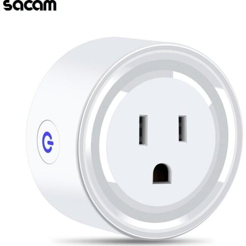 WiFi Socket Wireless Smart Plug Mini Outlet works with Alexa, Google Home, IFTTT, Remote Control Timing Function No Hub Required