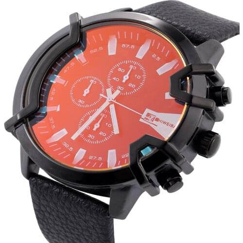 Brand Business Watch For Men Large Dial Waterproof Sport Quartz Military Chronograph Wristwatch Gift dz style Relogio Masculino