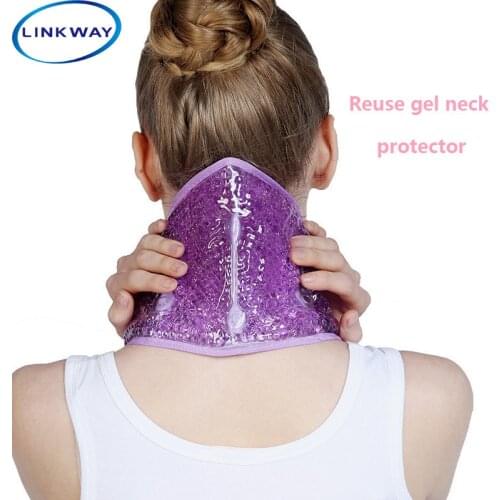 Linkway Gel Neck Protector, Pvc Ice Compress, Reusable Gel Cold Pack, Used To Relieve Upper Back Pain And Swelling
