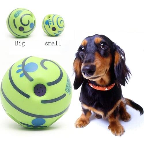 Interesting Escaping Toy Pets Cat sofa Interactive Vocal Ball Squeaking Sounding Dog Chewing Tooth Ball Clean Strong Rubber Ball