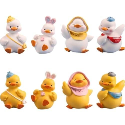 Cartoon Little Duck Desktop Ornaments Automobile Interior Decor Cute Decorations