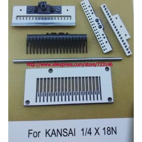 GAUGE SET for kansai 1/4 X 18N NDUSTRIAL SEWING MACHINE