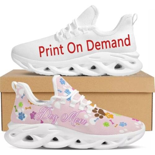 2020 New Women Fashion Boat Shoes Customized Image or Logo Casual Sneakers Ladies Girls Teenagers Walking Zapatos Drop Shipping