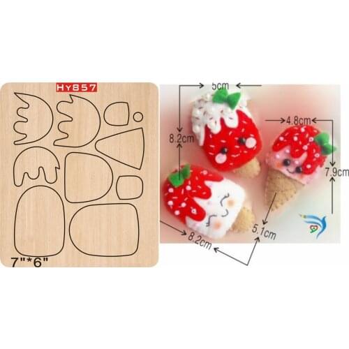 Ice cream cutting dies 2019 new die cut &wooden dies Suitable for common die cutting machines on the market