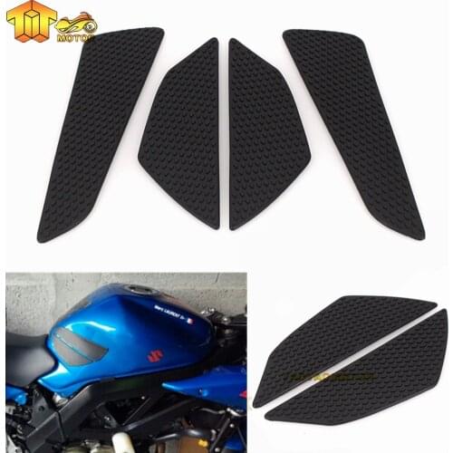 Motorcycle Anti slip Tank Pad 3M Side Gas Knee Grip Traction Pads Protector Stickers For Yamaha FZ1/FZ6 Fazer FZ6R FZ8 Universal