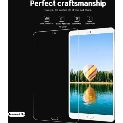 Premium Transparent Tempered Glass cover For Teclast T8 8.4" Tablet PC Screen Protector cover + Cleaning Tools in Safety Package