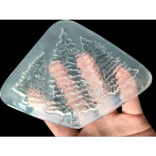 DIY handmade jewelry christmas tree drop glue silicone mold 16344