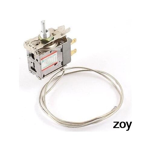 6mm Dia Shaft 3P Terminals Refrigerator Thermostat AC 220-250V 5A