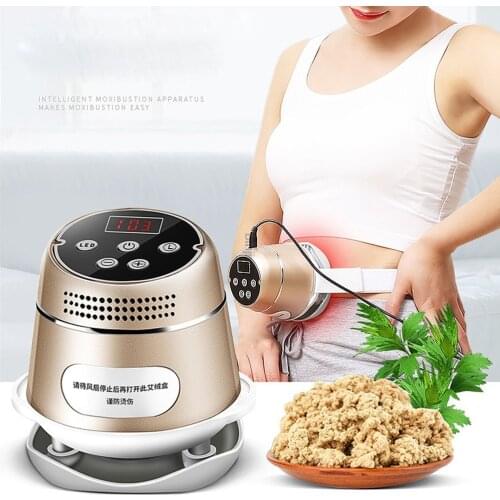 Intelligent Moxibustion Instrument Healthy Body Relax Electronic Smokeless Warm Uterus Physiotherapy Instrument US Plug