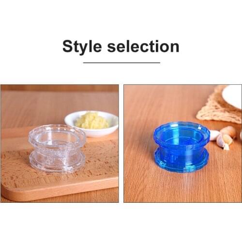 1pc Plastic Multifunction Garlic Press Squeezer Crusher Twist Garlic Box Handheld Ginger Mincer Kitchen Cooking Gadgets