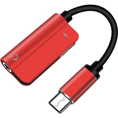 Type C 3.5 Jack Earphone USB C to 3.5mm AUX Headphones Adapter Audio cable For Huawei P30 Xiaomi 9 Apple iPhone 11 XS MAX