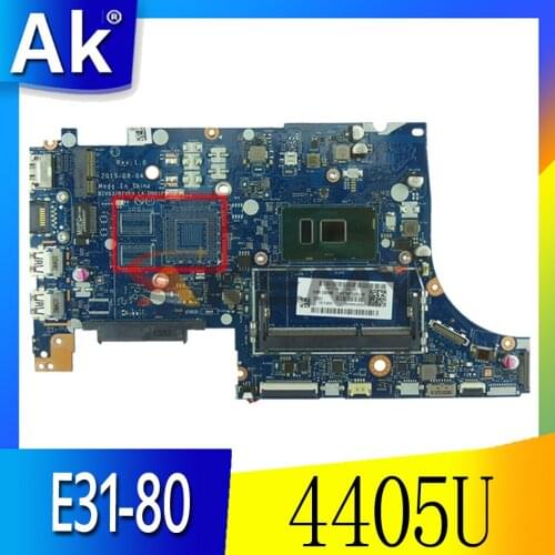 Akemy BIVS3 BIVE3 LA-D061P laptop motherboard For lenovo E31-80 SR2EX Pentium 4405U CPU onboard Main board works