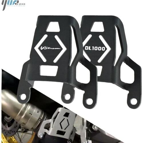 Motorcycle Accessories CNC Exhaust valve guard caps protection FOR Suzuki 2015 2016 2017 2018 2019 DL 1000 DL1000 V-Strom VSTROM