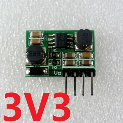 DD0603SA_3V3 Auto Buck-Boost DC DC 0.9-6V to 3.3V Step-UP Step-Down Converter Board Power Supply Module DD0603SA_3V3