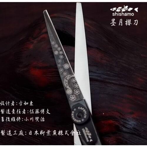 Free shipment 5.5" inch professional Hair scissors, 440c steel barber scissors, hairdressing scissors , A12-55B