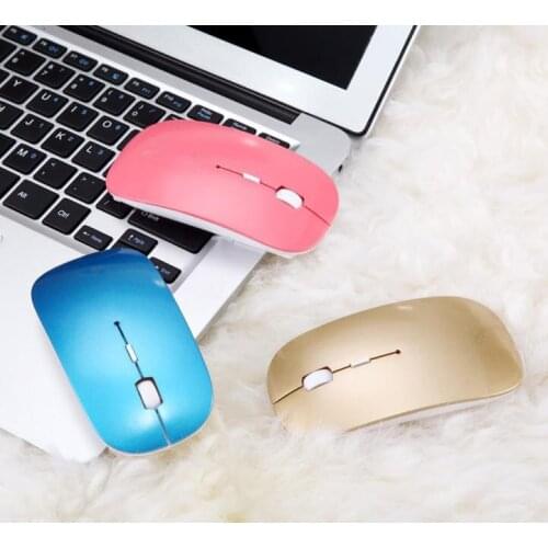 Wireless Mouse Cordless Gaming Mouse Gamer 2400 DPI 4 Button Optical USB Receiver Mice Ergonomic Computer Mouse For PC Laptop