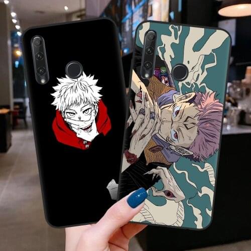 Cover For Honor 10 20 30 Lite Pro 10i 30i 8C 8X 9X Pro 10X Lite Phone Case Hot Anime Jujutsu Kaisen Yuji Itadori Satoru Gojo