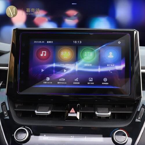 For Toyota Corolla 2019-2021Car GPS navigation film LCD screen Tempered glass protective film Anti-scratc Film Accessorie 9 Inch