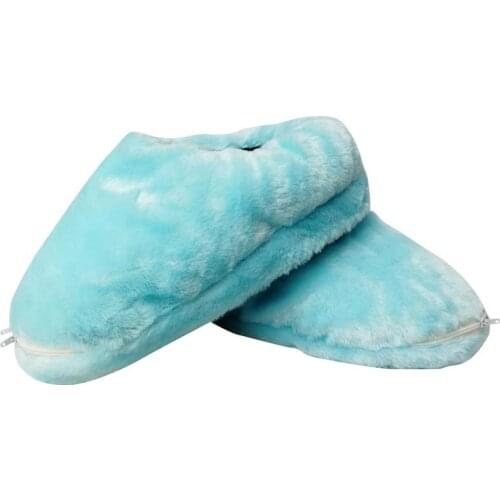 USB electric heating slippers heating plush shoes winter cold weather shoes to keep feet warm ladies and men