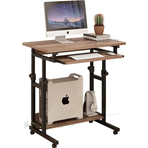 Lazy Computer Desktop Desk Lifting Movable Home Bedside Table Simple Student Bed Desk Bedroom Small Table