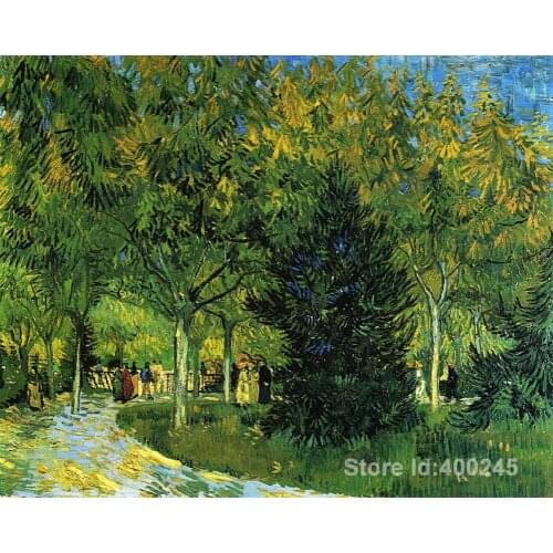 Best Art Reproduction Avenue in the Park Vincent Van Gogh Painting for sale hand painted High quality