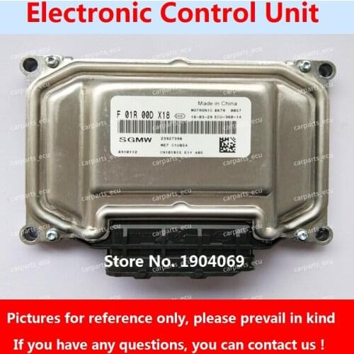 Engine Computer Board F01R00DX18 8310112 F01RB0DX18 ME7 ECU F01R00DX22 23883626 F01RB0DX22 For Wuling Hongguang Car