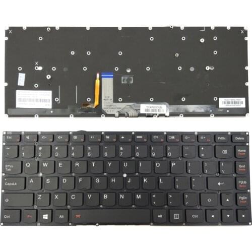 New For Lenovo Ideapad Yoga 900 900-13ISK Type 80MK 900-13ISK2 Laptop Keyboard US Backlit Without Frame