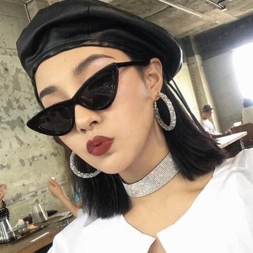 GISAEV Small Cat Eye Sun Glasses Vintage Cateye Sunglasses Women Sexy Retro Brand Designer Colorful Eyewear Fashion Shades
