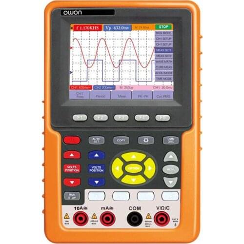 Owon HDS1022M-N 2 in 1 DSO Handheld Digital Storage Oscilloscope+Multimeter HDS1022M/N