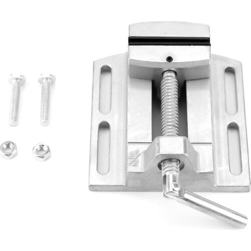 1 pcs Machinist Vise Industrial Aluminum 2.5 inch Drill Press Vice Milling Drilling Clamp Machine Vise Tool Workshop Tool