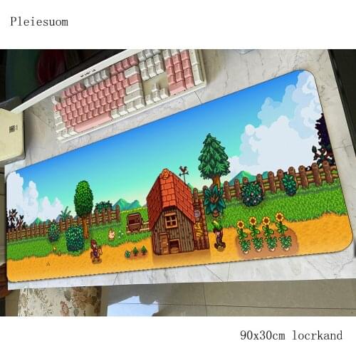 Stardew valley mousepad 900x300x4mm best seller Computer mouse mat gamer gamepad pc Popular gaming mousemat pad office padmouse