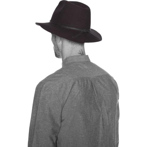 Vintage Men Women Fedora Hats black Floppy Jazz Bowknot Felt Sun hat laday Panama Wide Hat Brim Gangster Cap 13