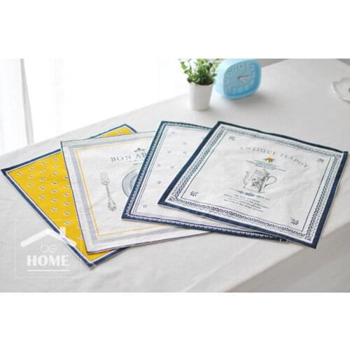 Be Home High Quality cotton and linen decorative placemat for table
