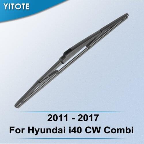YITOTE Rear Wiper Blade for Hyundai i40 CW Combi 2011 2012 2013 2014 2015 2016 2017