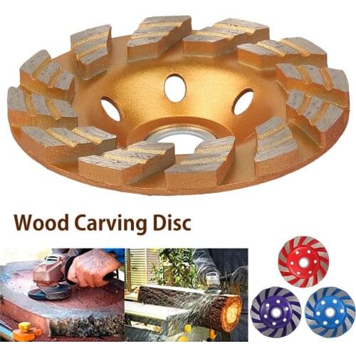 1/2/3 Pcs Diamond Grinding Wheel Discs 4 Colors 4 Inch 100mm Bowl Shape Grinding Cup Multifunctional High Hardness Carving Disc