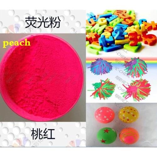 500g/lot NEON Peach Color Shiny Fluorescent Phosphor Powder,Decoration Pigment Material for Nail Polish&Painting&Printing