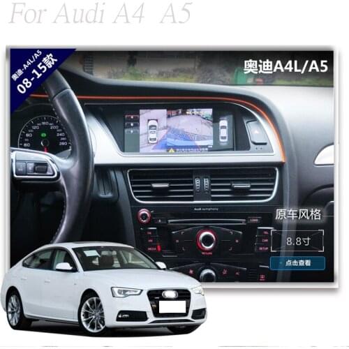 Car Android Internet Multimedia Navi For Audi A5 Mmi8F 8T Tdi RS5 2009~2015 GPS Audio Stereo CarPlay 360 Bird View Navigation