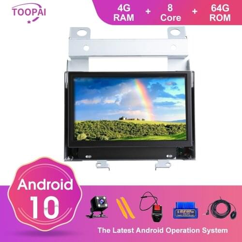 TOOPAI Android 10 For Land Rover Freelander 2 2007 2008 2009 2010 2011 2012 Auto Radio GPS Navigation Car Multimedia Player NEW