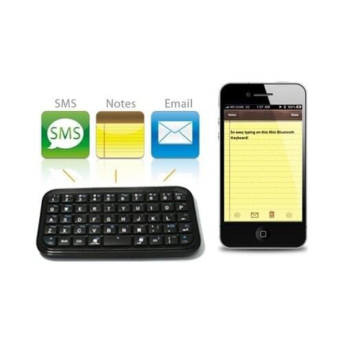 Mini Bluetooth Keyboard For iPad iPhone Sony Z1 Z2 Z3 Z4 windows tablets android devices Samsung note2 note 3 4 s3 s4 s5