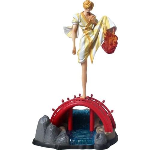 NEW 30CM One Piece Sanji kimono Figure PVC Action Anime Figure Toys Collection Doll Anime Model toys Figure doll gift